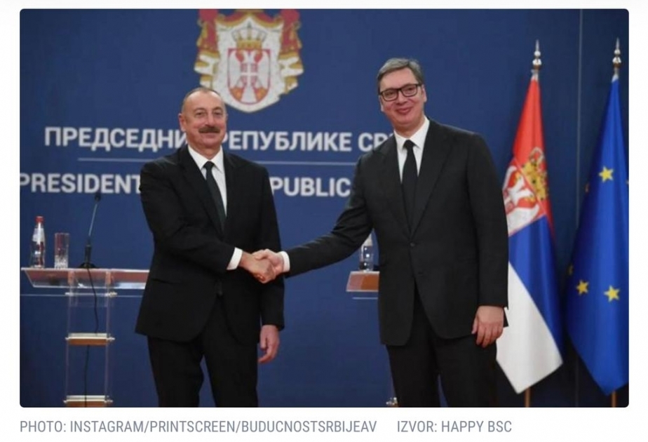 President Ilham Aliyev’s official visit to Belgrade in spotlight of Serbian media