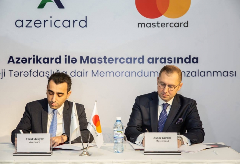 Se ha firmado un memorando entre MasterCard y AzeriCard