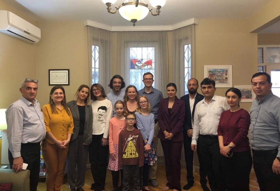 American family celebrates Thanksgiving Day in Baku