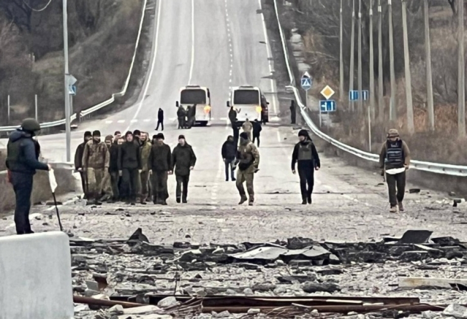 Ukrayna ilə Rusiya arasında daha bir əsir mübadiləsi baş tutub
