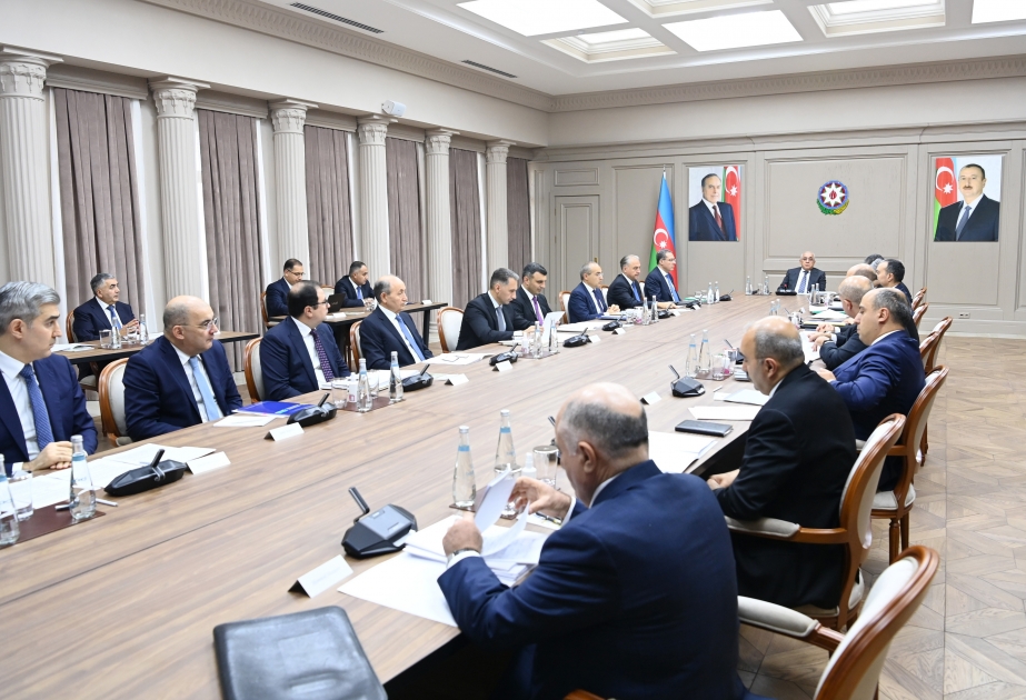 İqtisadi Şuranın növbəti iclası keçirilib VİDEO