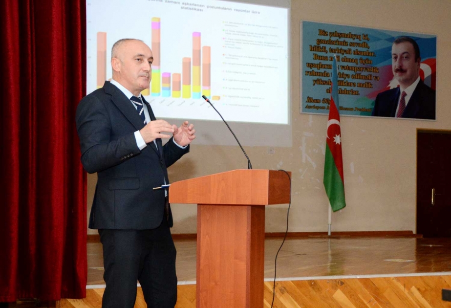 Təhsil müəssisələrində növbəti maarifləndirici görüşlər keçirilib