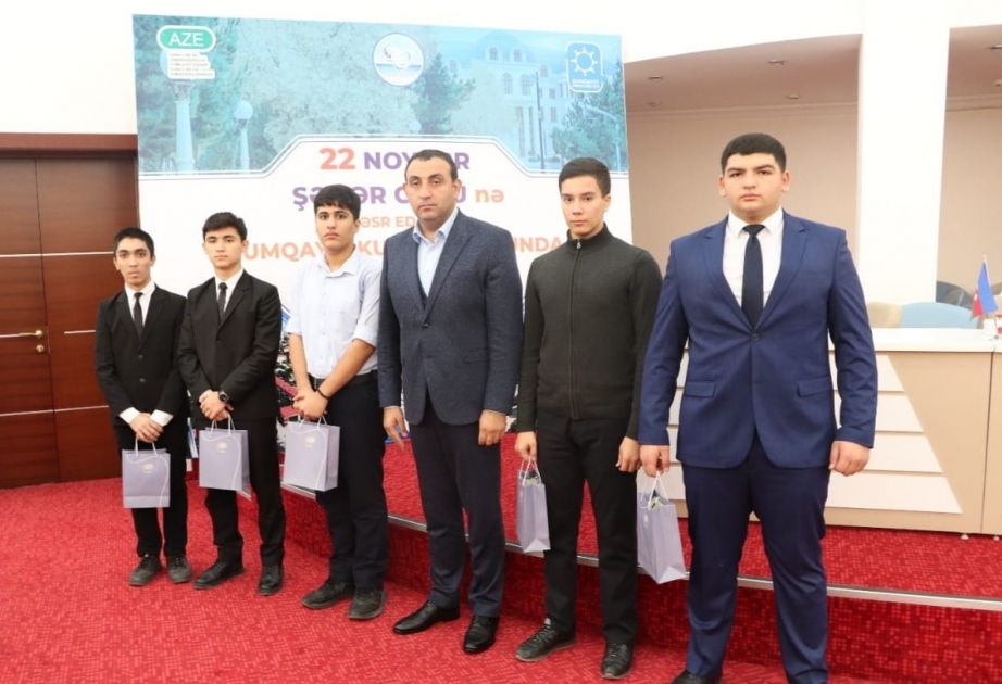 Sumqayıt şəhərinin 73-cü ildönümünə həsr olunan “Xəmsə” Milli İntellektual Oyunu keçirilib