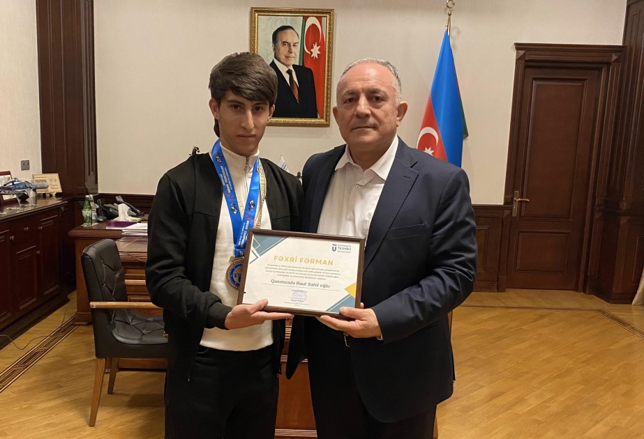 AzTU-nun tələbəsi Avropa çempionu olub