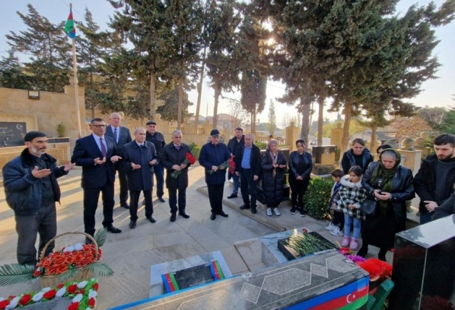 Vətən müharibəsi şəhidi Osman Manafovun doğum günündə xatirəsi anılıb