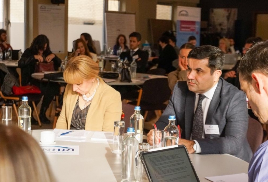 Ombudsman Aparatının rəhbəri Brüsseldə Milli İnsan Hüquqları Təsisatlarının Avropa Şəbəkəsinin Baş Assambleyasının iclasında iştirak edib