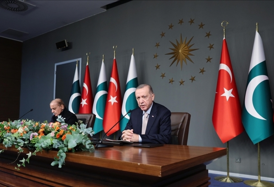 Türkiyə Prezidenti: Qardaş Pakistan və Azərbaycanla üçtərəfli əməkdaşlığımız sürətlə inkişaf edir