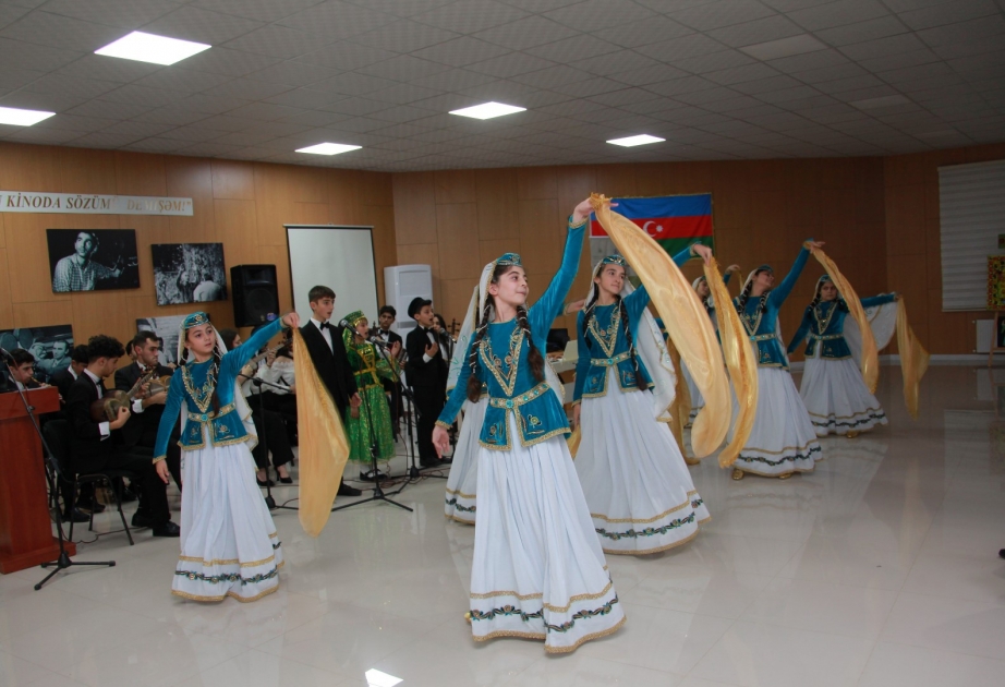Şəkidə Azərbaycan Kəlağayısı Günü münasibətilə uşaq festivalı keçirilib