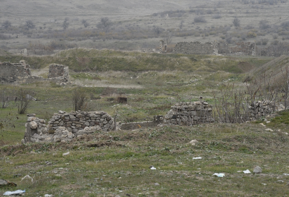 Dorf Nüzgar im Distrikt Jabrayil