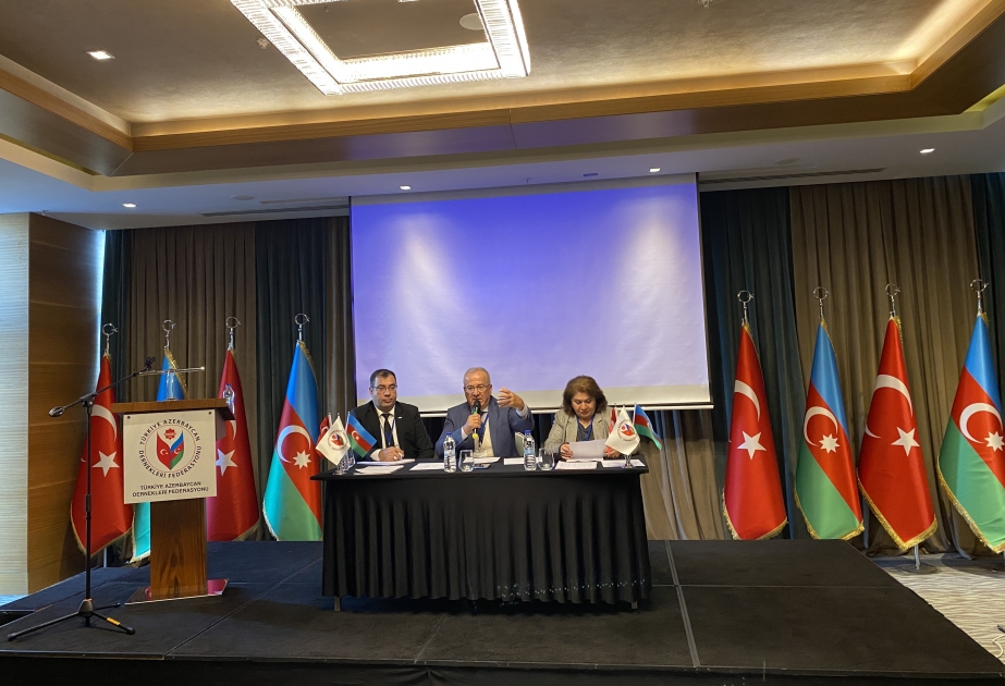 İstanbulda Türkiyə-Azərbaycan Dərnəkləri Federasiyasının VI Qurultayı keçirilib VİDEO