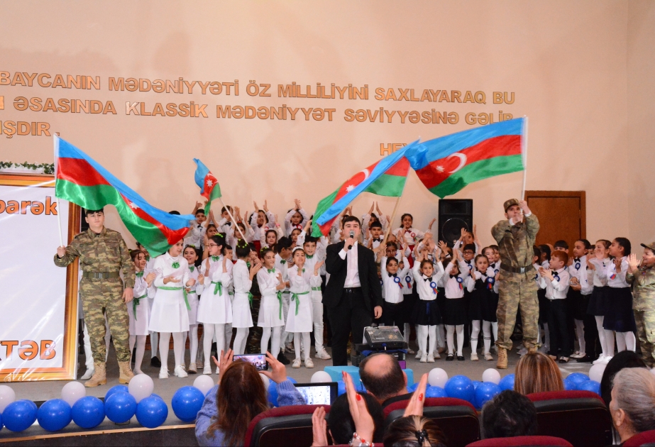Ağdaş şəhər 3 nömrəli məktəbin 140 illik yubileyi qeyd olunub