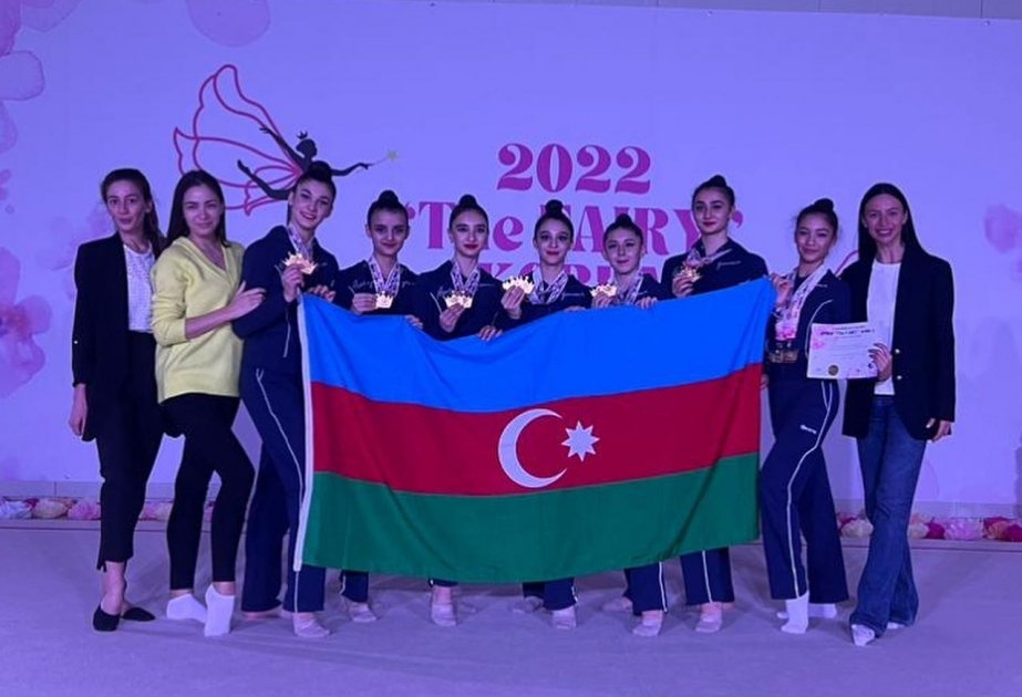 Gimnastas artísticas de Azerbaiyán participan con éxito en el torneo internacional "The Fairy Korea”