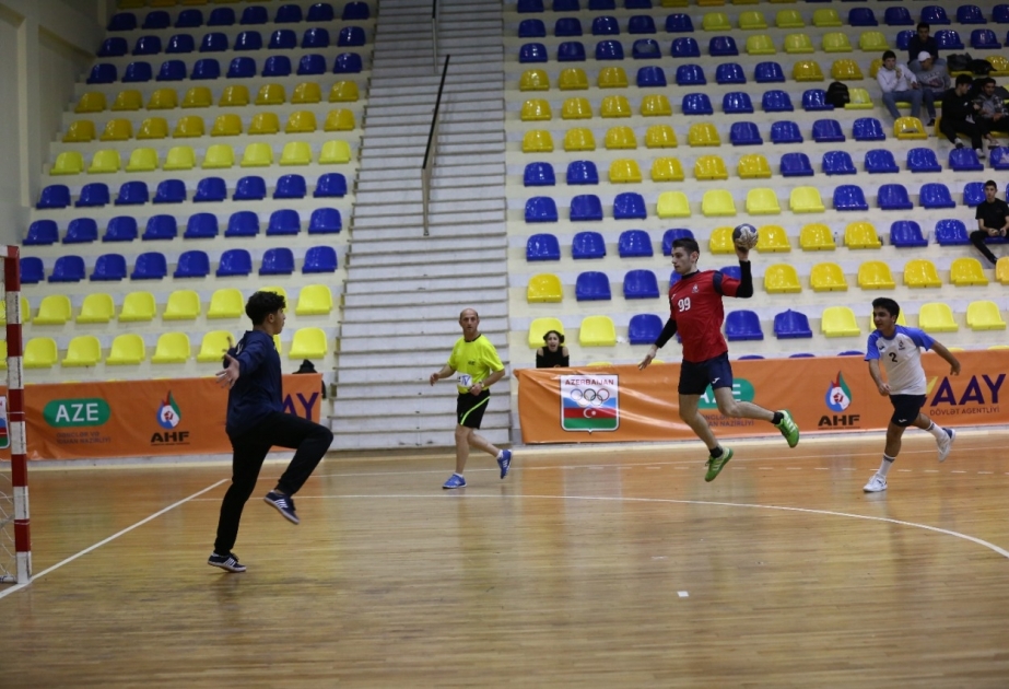 Kişi həndbolçuların Azərbaycan çempionatında daha altı qarşılaşma keçirilib