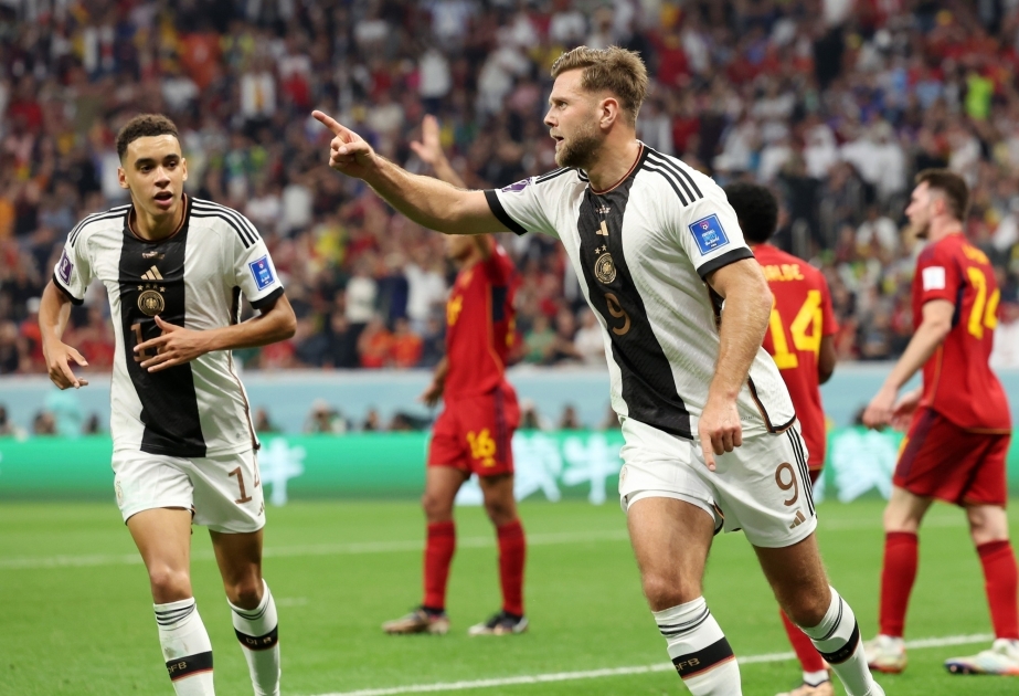 卡塔尔世界杯：西班牙1-1德国队