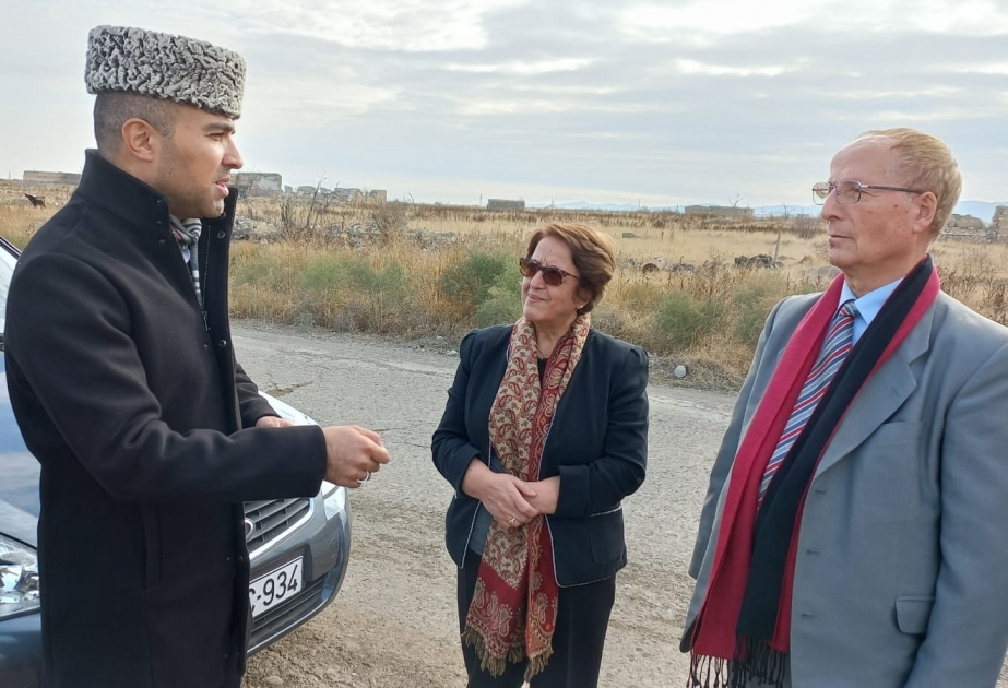 Ha comenzado la visita de investigadores azerbaiyanos residentes en Francia a Aghdam