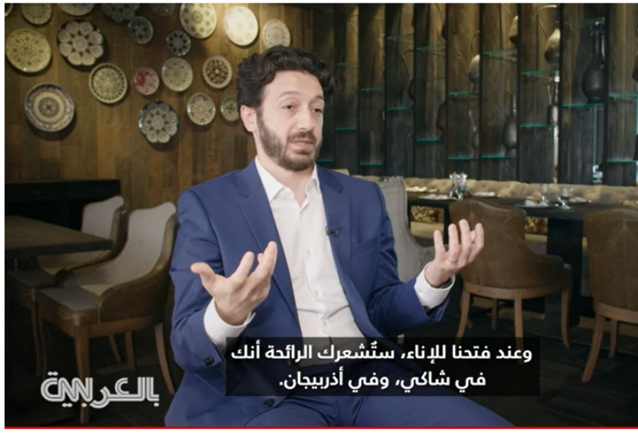 Телеканал «CNN Arabic» выпустил очередной репортаж об азербайджанской кулинарии