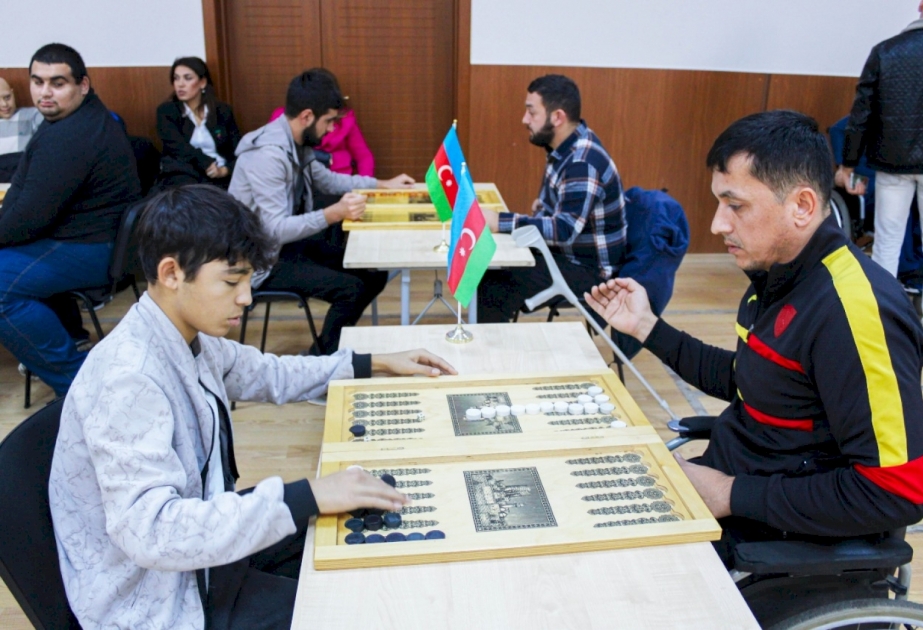 Əlilliyi olan şəxslər arasında stolüstü idman oyunları üzrə VI Ümumrespublika yarışı keçirilir