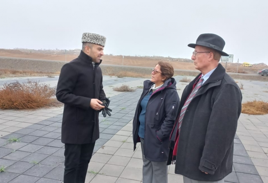 Cənubi azərbaycanlı tədqiqatçılar düşməndən azad olunan Füzuli rayonuna gəliblər FOTO