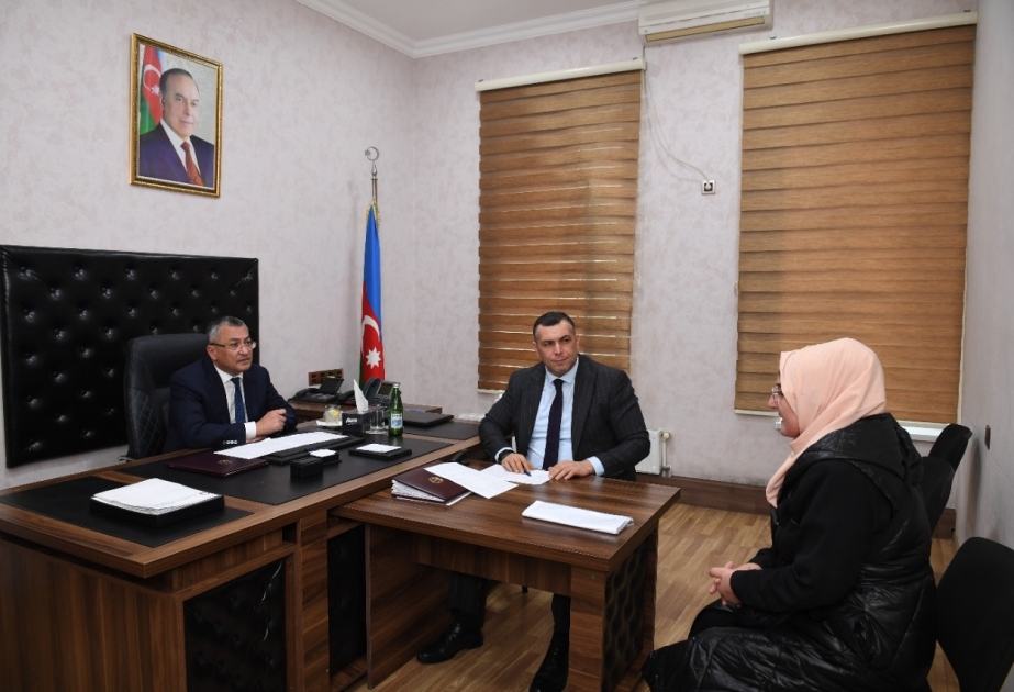 Dövlət Komitəsində vətəndaşların müraciətləri dinlənilib