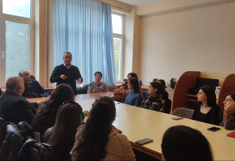 BDU-da seminar: İtaliyada türkoloji araşdırmalar