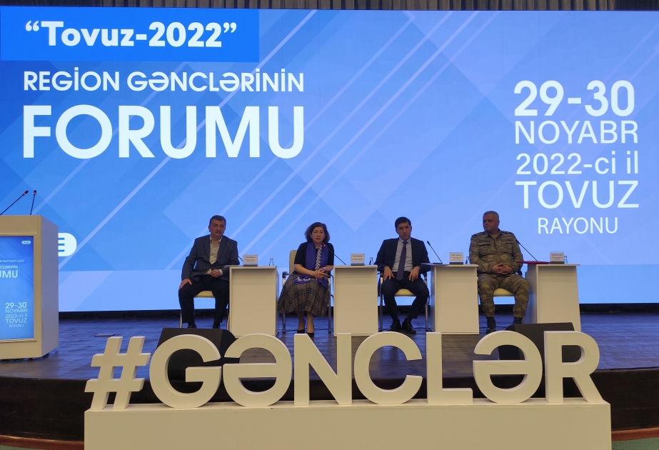 Tovuzda region gənclərinin forumu işə başlayıb VİDEO