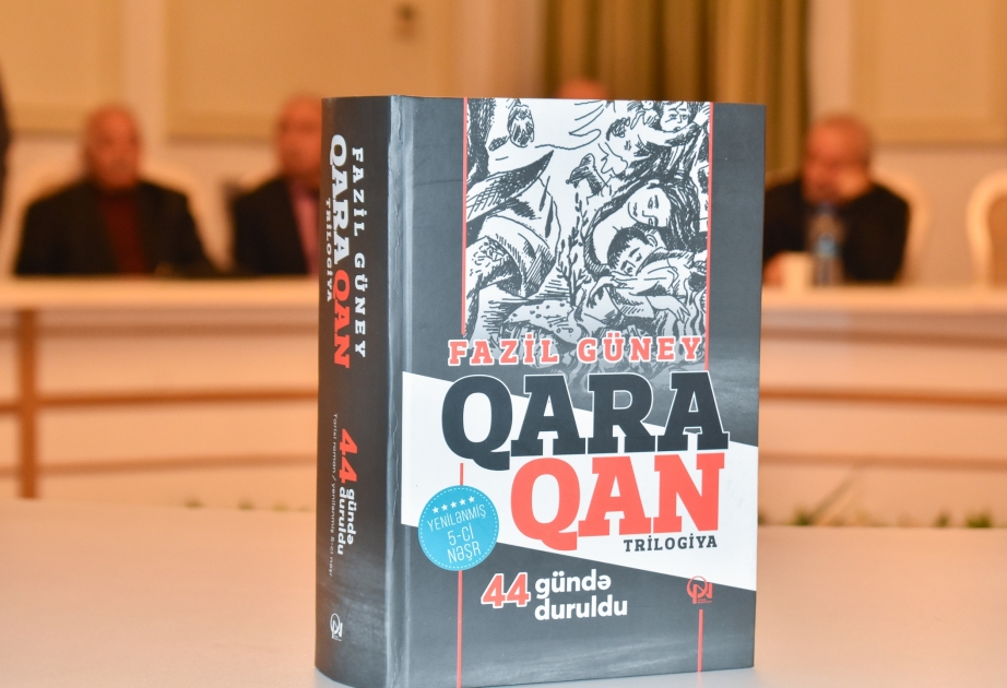 Fazil Güneyin “Qara qan” romanının yenilənmiş nəşrinin təqdimatı keçirilib