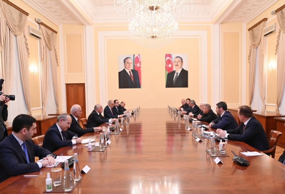 Премьер-министр Али Асадов встретился c Президентом Татарстана Рустамом Миннихановым