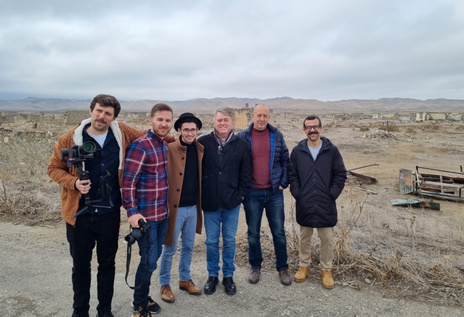 Los periodistas de la prensa de España visitaron los distritos liberados de Azerbaiyán -Jabrail y Zangilan