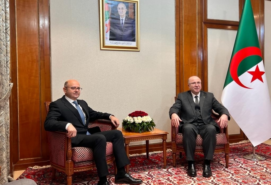 وزير الطاقة الاذربيجاني يلتقي رئيس الوزراء الجزائري