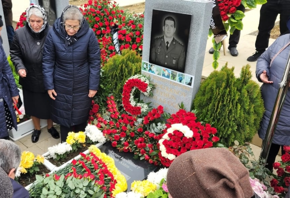 Şəhid Ceyhun Əhmədxanovun əziz xatirəsi anılıb