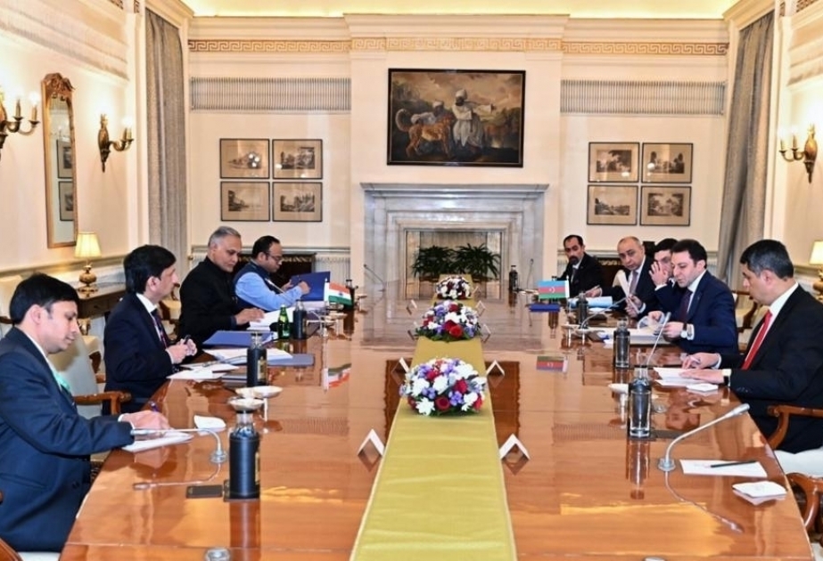 阿塞拜疆和印度两国外交部举行政治磋商