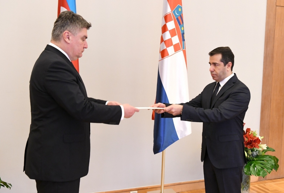 Präsident Zoran Milanović: Kroatien hat territoriale Integrität Aserbaidschans immer unterstützt