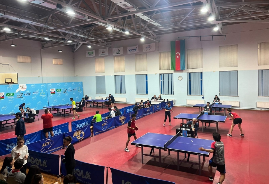 Yeniyetmə və gənc stolüstü tennisçilərin ölkə kuboku yarışına start verilib