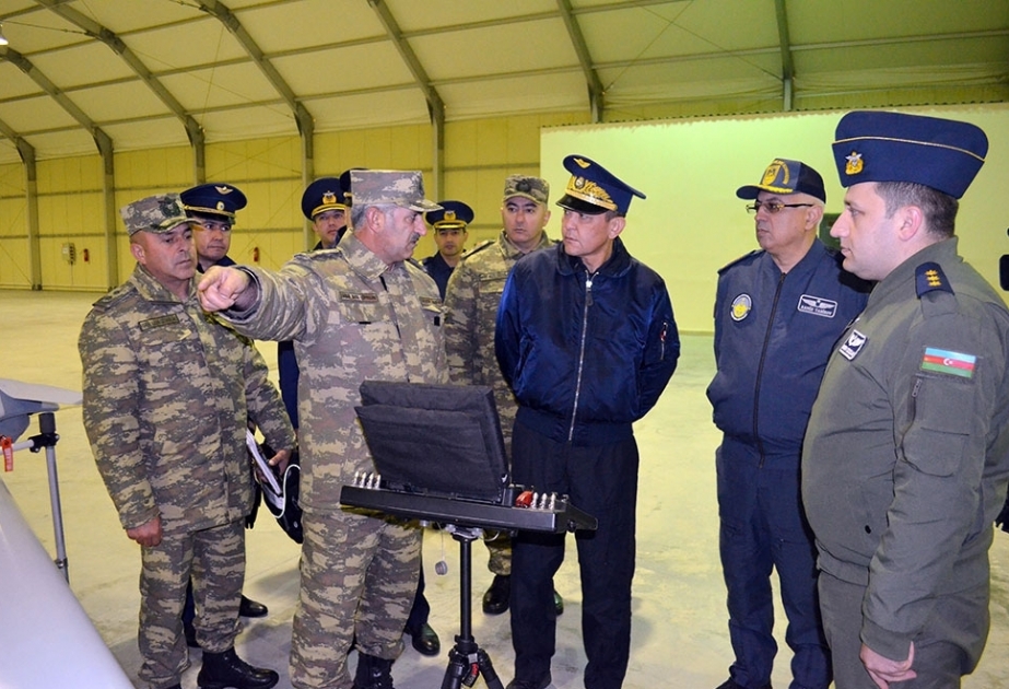 Uzbek deputy defense minister visits military unit of Azerbaijan Air Force