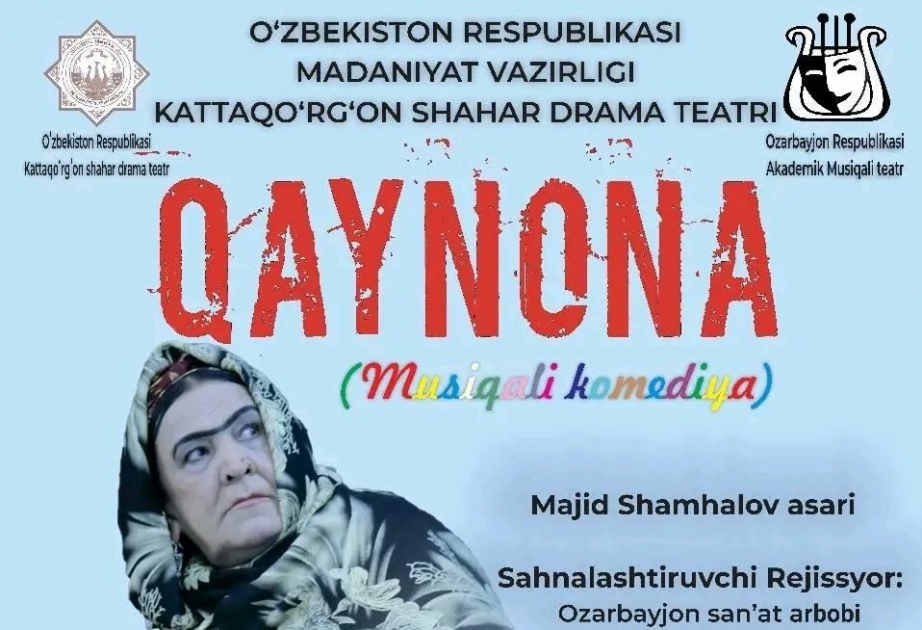 Özbək teatrı Bakıya “Qayınana” ilə gəlib