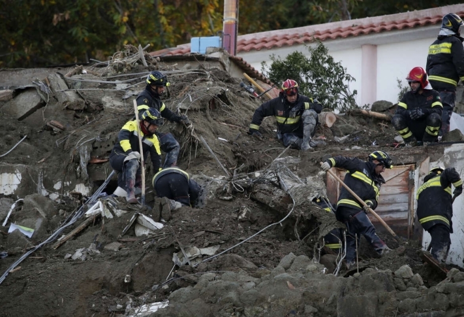 Death toll in landslide on Italian resort island hits 11