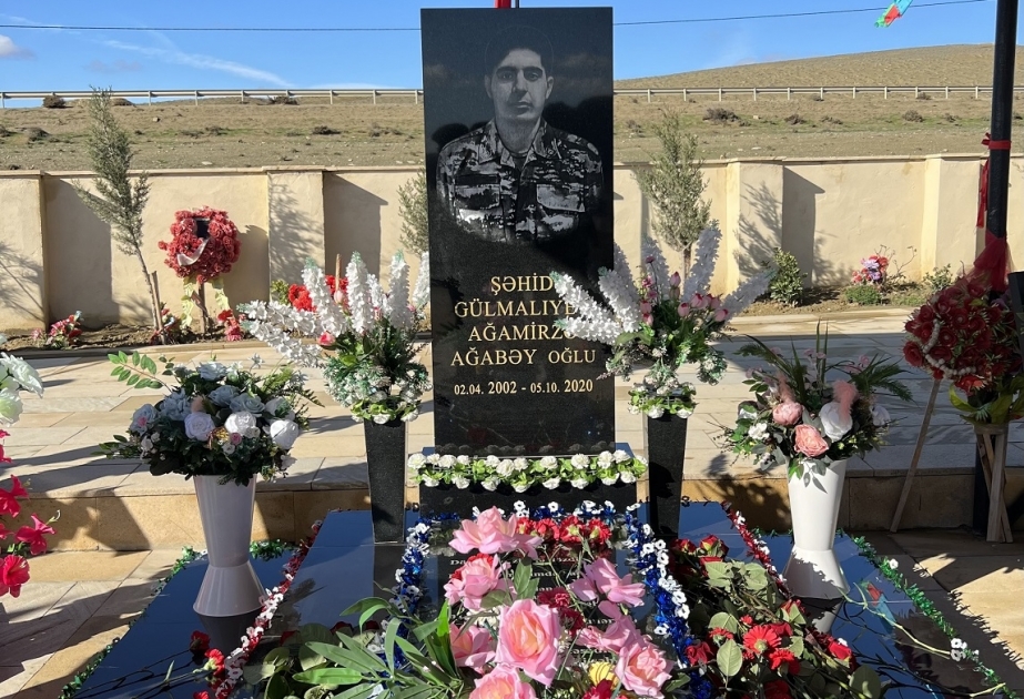 Şəhid Ağamirzə Gülmaliyevin əziz xatirəsi anılıb