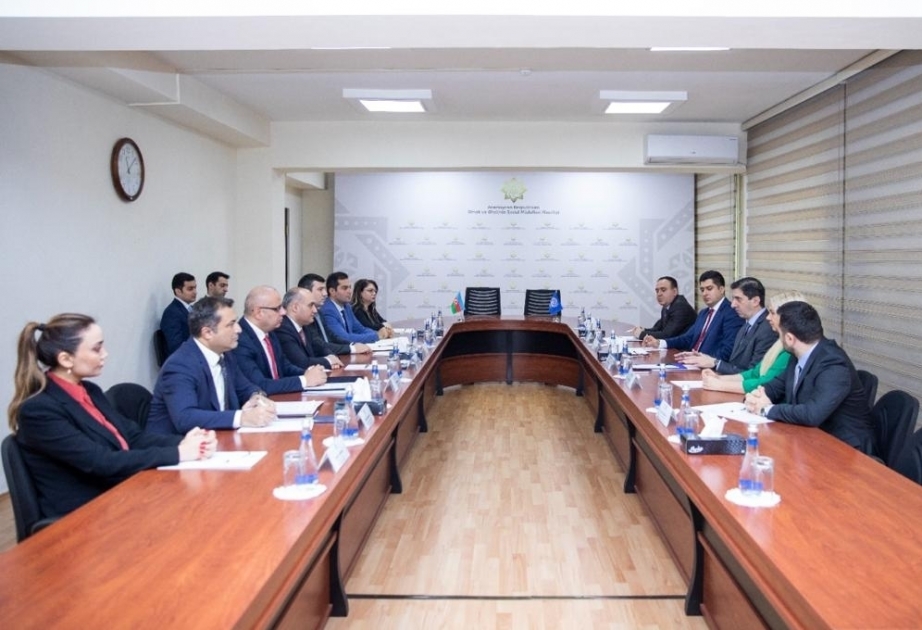 IOM Azerbaijan, State Social Protection Fund sign Protocol of Intent