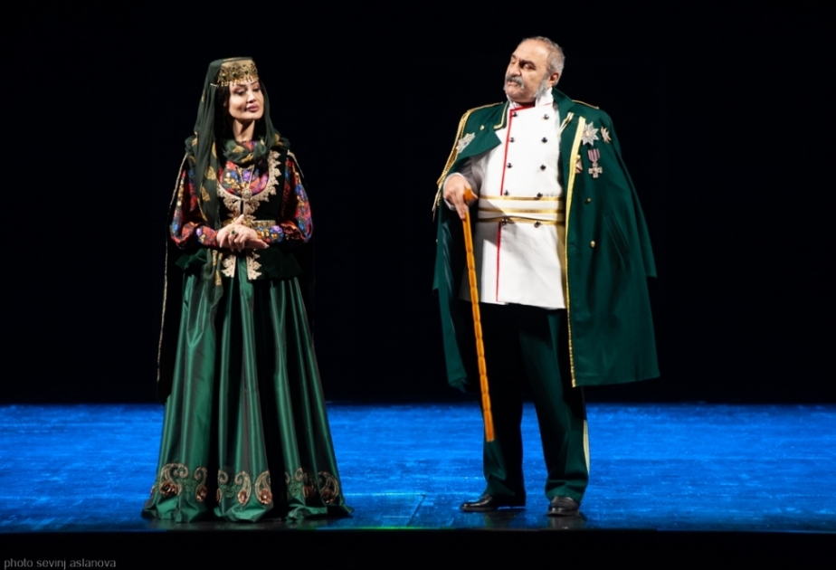 Xurşidbanu Natəvan Milli Dram Teatrının səhnəsində