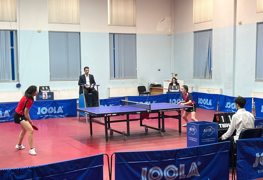 Stolüstü tennis üzrə ölkə kubokunda ən güclülər bəlli olub