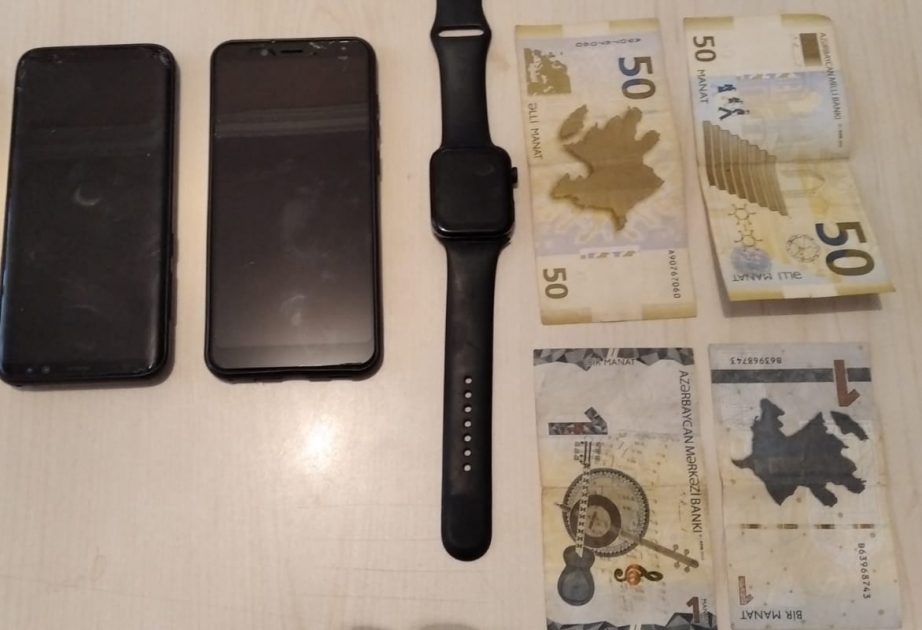 İsmayıllıda evlərdən mobil telefonları oğurlayan keçmiş məhkum tutulub