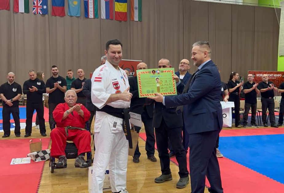 Avstriyada yaşayan həmyerlimiz dünya çempionu olub