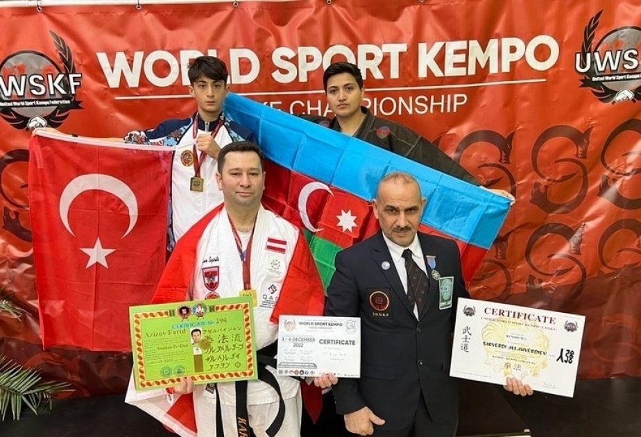 Həmvətənimiz karate-kempo üzrə XXVI dünya çempionatında qızıl medal qazanıb

