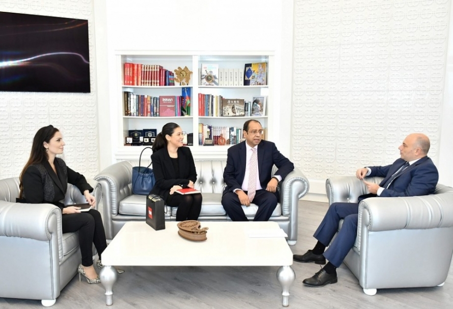 Mədəniyyət naziri “CNN” telekanalının nümayəndələri ilə görüşüb