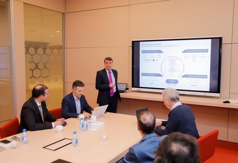 Politecnico di Torino on preliminary study visit to ADA University
