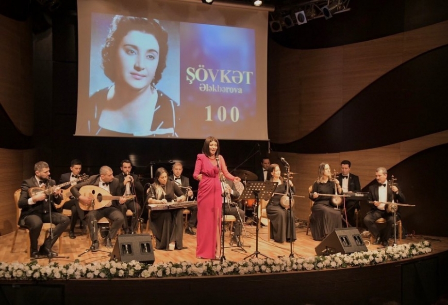 Xalq artisti Şövkət Ələkbərovanın 100 illiyinə həsr olunan növbəti musiqi axşamı
