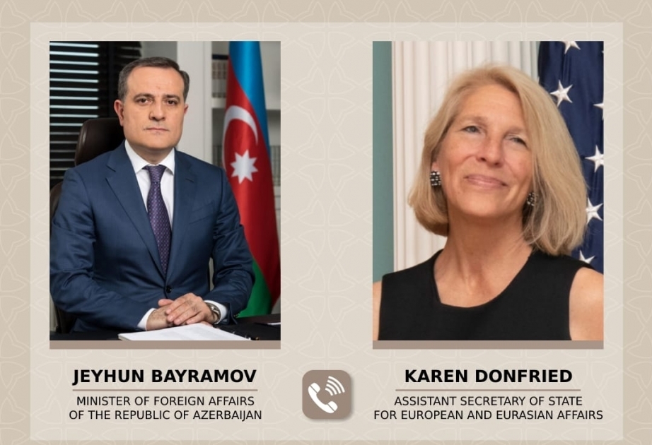 Canciller azerbaiyano informa a la Subsecretaria de Estado de EE.UU. sobre la reciente actividad ilegal en el corredor de Lachin