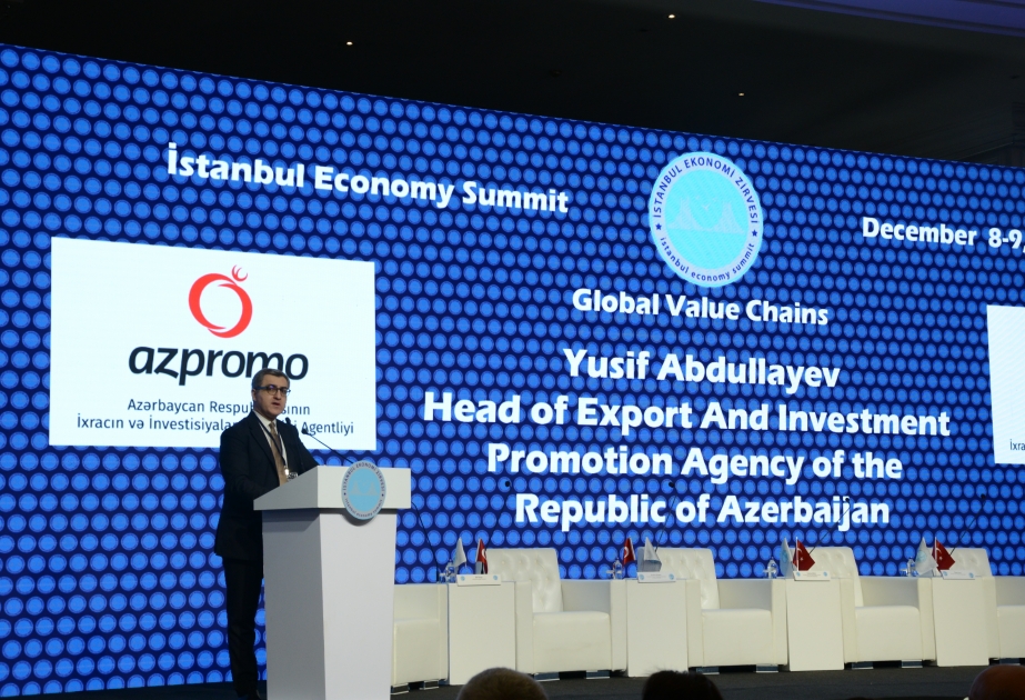 AZPROMO İstanbul İqtisadi Sammitində iştirak edib