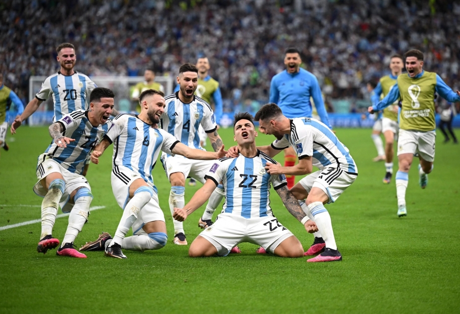 Argentina millisi yarımfinalda Xorvatiyaya rəqib olub