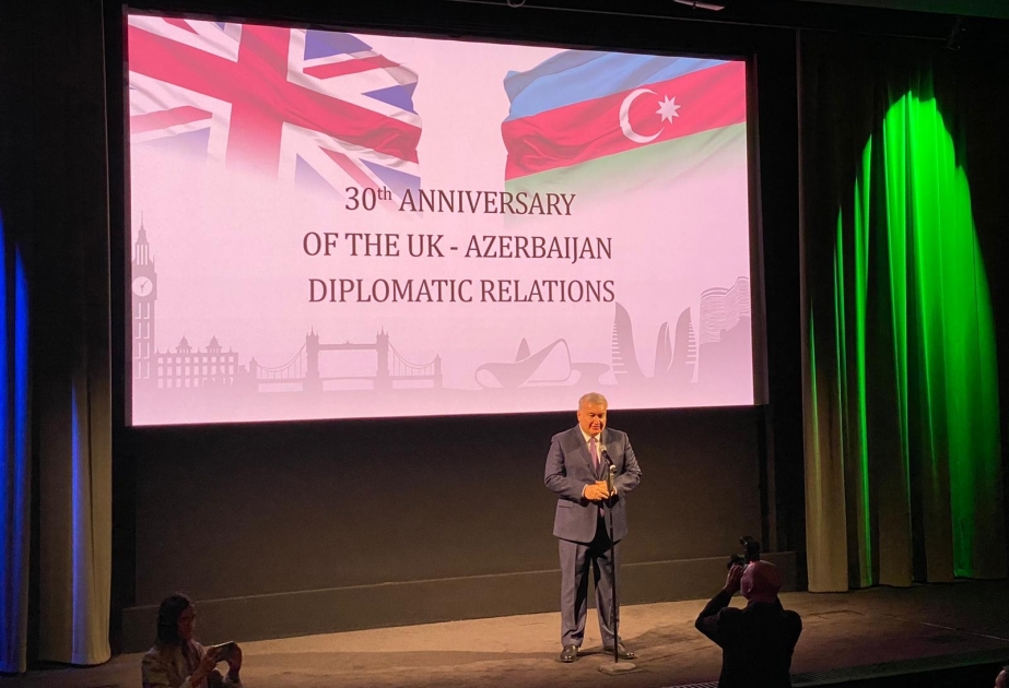 Londonda Azərbaycanla Böyük Britaniya arasında diplomatik münasibətlərin qurulmasının 30 illiyi qeyd olunub